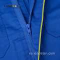 Pantalón cargo de mecánico azul antiestático